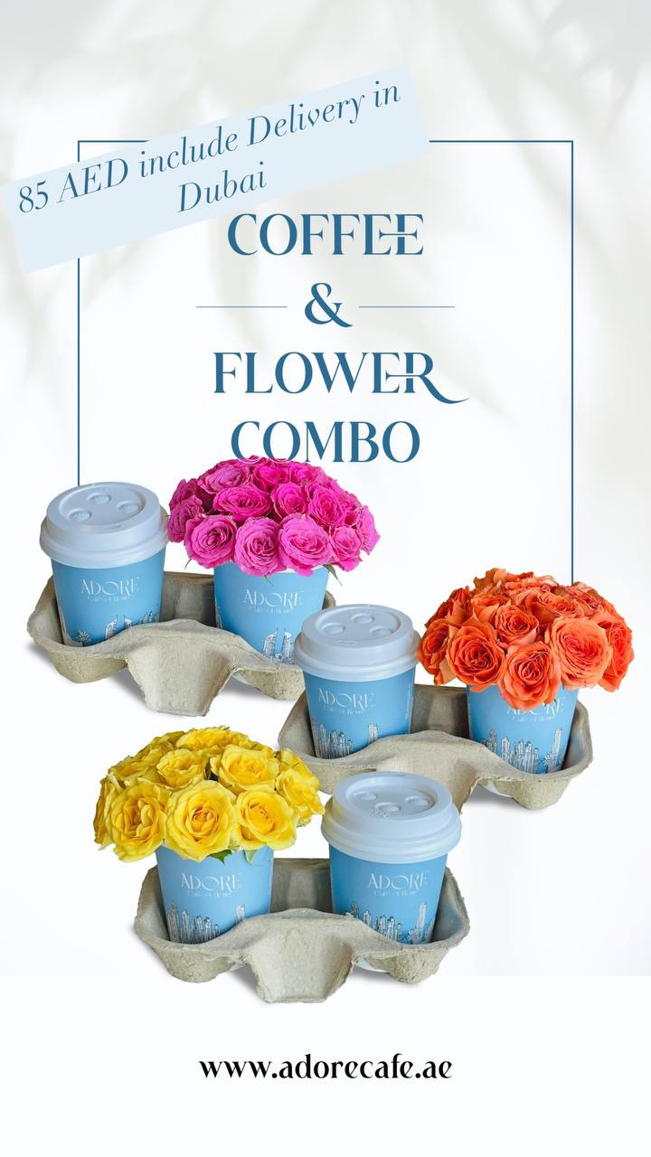 Flowers & Coffee Combo
